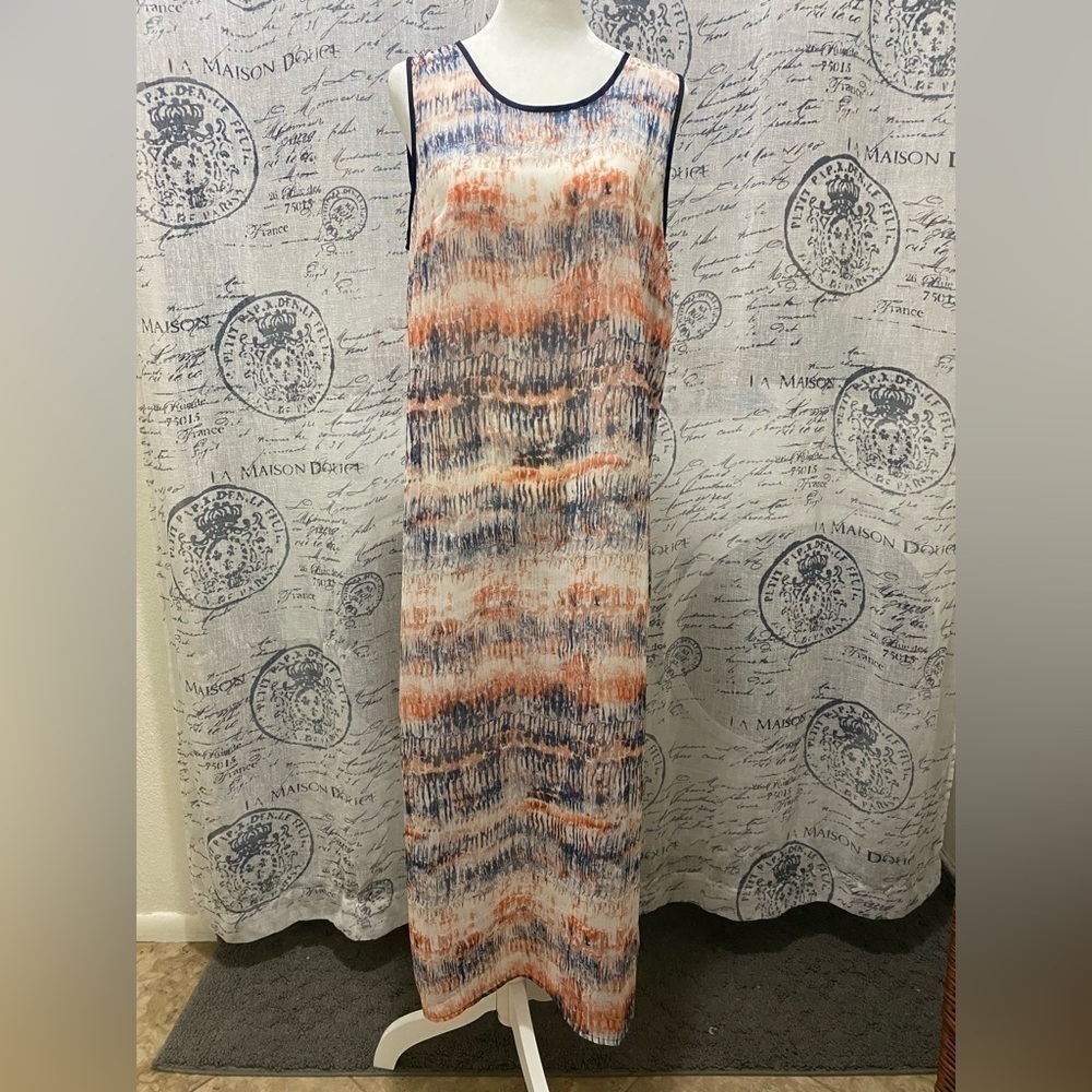DKNY | Sheer Maxi Dress / Swim Cover